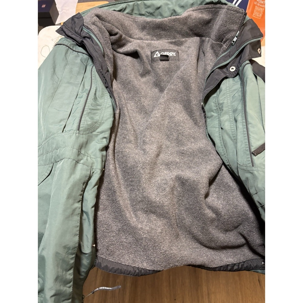 GERRY 2 in 1 Jacket ZIp out‎ fleece windbreaker ski 2XL